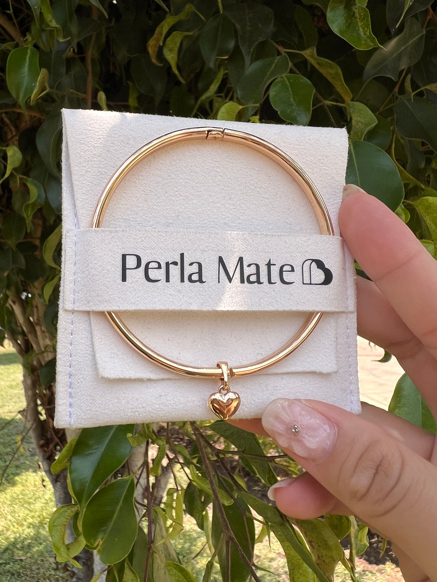 Pulsera Corazón 18k