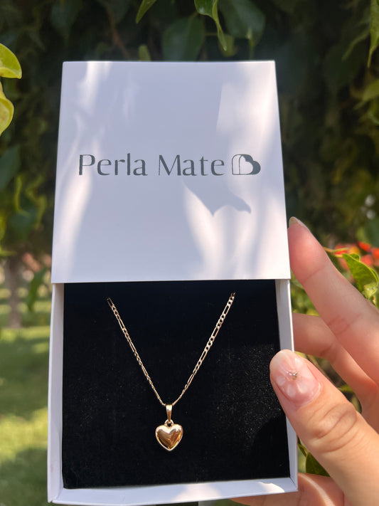 Collar Corazón 18k